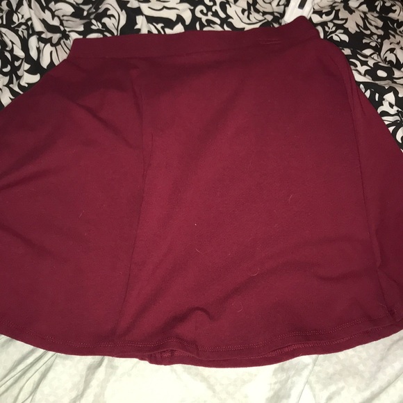 Cranberry Forever21 skirt - Picture 1 of 2